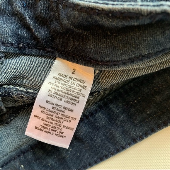 Tokyo Darling Jean Shorts by Aeropostale Sz 2 - Picture 10 of 12